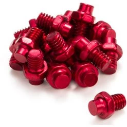 Reverse Accessoires Pédales Escape Kit De Vis Pour Pédale, Rouge