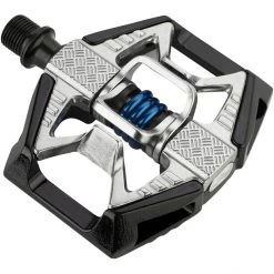 Crankbrothers Pédales VTT Double Shot 2 Pédales, Noir/argent