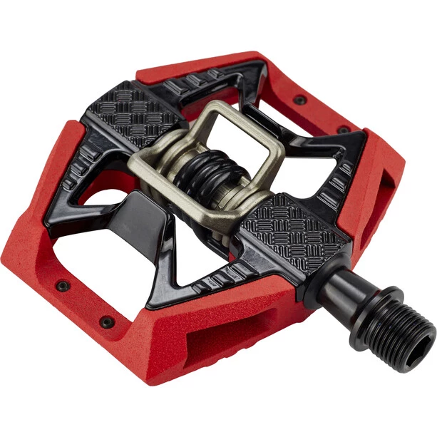 Crankbrothers Pédales VTT Double Shot 3 Pédales, Noir/rouge 1 Crankbrothers Pédales VTT Double Shot 3 Pédales, Noir/rouge