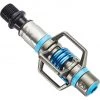 Crankbrothers Pédales Vélo De Route Eggbeater 3 Pédales, Argent/bleu
