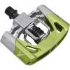 Crankbrothers Pédales VTT Mallet 2 Pédales, Vert/argent