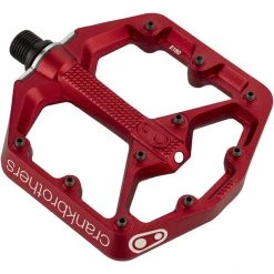 Crankbrothers Pédales VTT Stamp 7 Small Pédales, Rouge