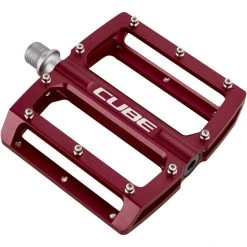 Cube Pédales BMX, Dirt & Freeride All Mountain Pédales, Rouge