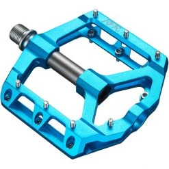 Rfr Pédales BMX, Dirt & Freeride Flat SLT 2.0 Pédales, Bleu/gris