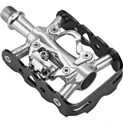 Rfr Pédales Trekking & Ville Standard Et Klick Pédales, Argent/noir