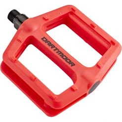 Dartmoor Pédales BMX, Dirt & Freeride Candy Pédales Plates, Rouge