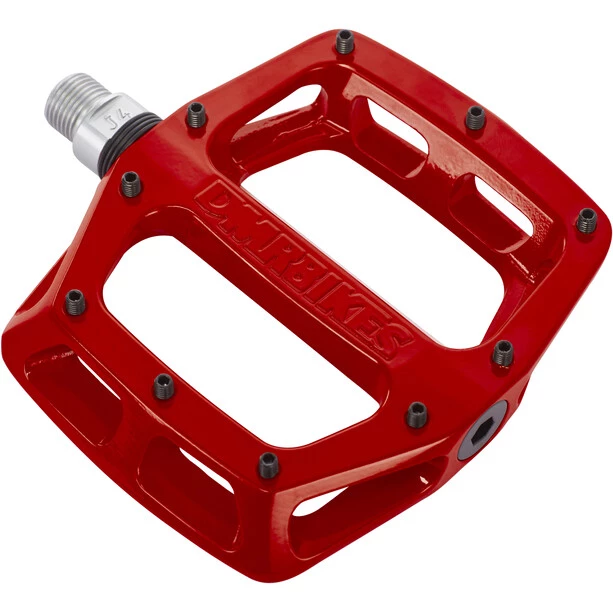 Dmr Pédales BMX, Dirt & Freeride V12 Pédales Plates, Rouge 1 Dmr Pédales BMX, Dirt & Freeride V12 Pédales Plates, Rouge