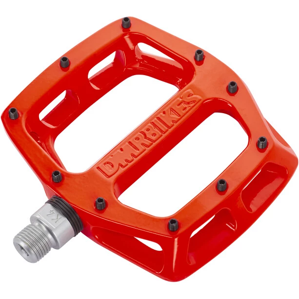 Dmr Pédales BMX, Dirt & Freeride V12 Pédales Plates, Rouge 2 Dmr Pédales BMX, Dirt & Freeride V12 Pédales Plates, Rouge – Image 2
