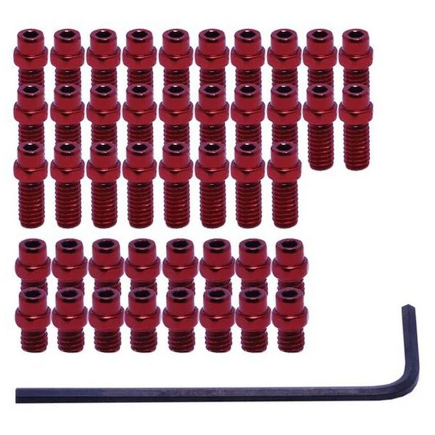 Dmr Accessoires Pédales Vault Kit FlipPin Pour Pédale, Rouge 1 Dmr Accessoires Pédales Vault Kit FlipPin Pour Pédale, Rouge
