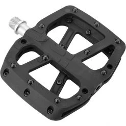E-thirteen Pédales VTT Base Pédales Plates 22 Vis, Noir