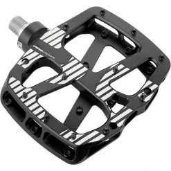 E-thirteen Pédales BMX, Dirt & Freeride Plus Pédales Plates 22 Vis, Noir