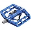 Funn Pédales VTT Mamba SS Pédales Avec One-Side Clip/One-Side Flat, Bleu
