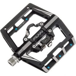 Funn Pédales VTT Mamba SS Pédales Avec One-Side Clip/One-Side Flat, Noir