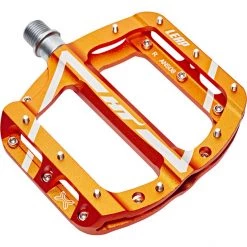 Ht Pédales BMX, Dirt & Freeride NANO-S ANS08 Leap Pédales Plates, Orange