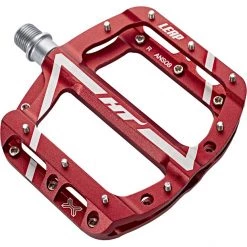 Ht Pédales VTT NANO-S ANS08 Leap Pédales Plates, Rouge