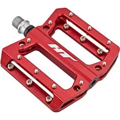 Ht Pédales BMX, Dirt & Freeride NANO AN14A Pédales Plates, Rouge