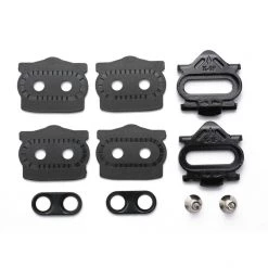 Ht Accessoires Pédales X1 Kit De Cales Pour Chaussures De Cyclisme 8° Float, Noir