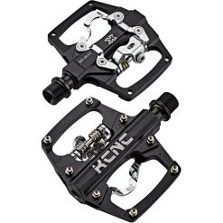 Pédales Soldes -Pédales Soldes kcnc am trap ti klickpedale dual side black 3