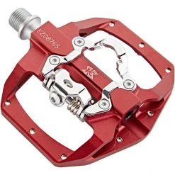Kcnc Pédales VTT FR Trap Pédales Clipless Dual Side, Rouge