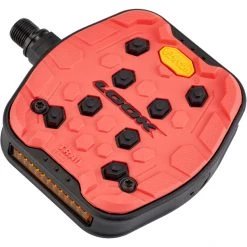 Look Pédales BMX, Dirt & Freeride Trail Grip Pédales, Rouge