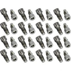 Magped Accessoires Pédales Enduro Goupilles De Remplacement 8mm, Outils 32 Pièces Inclus, Argent