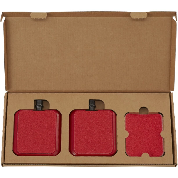 Moto Pédales Trekking & Ville Colour Pédales, Rouge 1 Moto Pédales Trekking & Ville Colour Pédales, Rouge