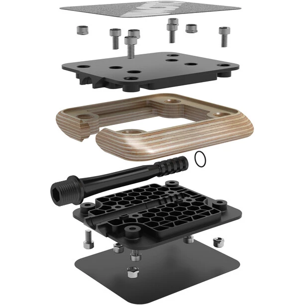 Moto Pédales Trekking & Ville Urban Pédales, Noir/beige 2 Moto Pédales Trekking & Ville Urban Pédales, Noir/beige – Image 2