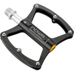Now8 Pédales Trekking & Ville M40 Pédales Plates 6 Vis, Noir