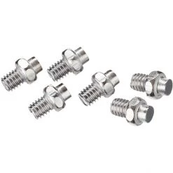 Now8 Accessoires Pédales Picots De Remplacement Pour Pédale Plate M46, Argent