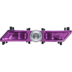 Nukeproof Pédales VTT Horizon Pro Pédales Plates De Descente, Violet/argent -Pédales Soldes nukeproof horizon pro downhill flat pedals purple 6