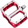 Nukeproof Pédales VTT Horizon Pro Pédales Plates De Descente, Rouge/argent