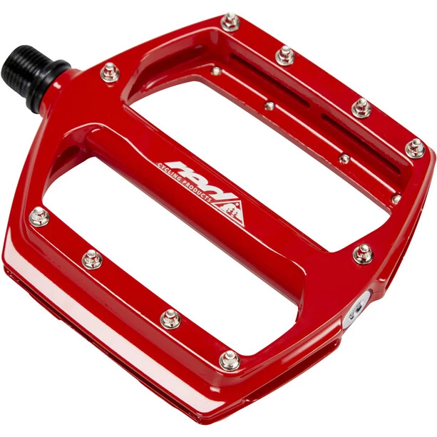 Red-cycling-products Pédales BMX, Dirt & Freeride Flat Pedal AL, Rouge 1 Red-cycling-products Pédales BMX, Dirt & Freeride Flat Pedal AL, Rouge