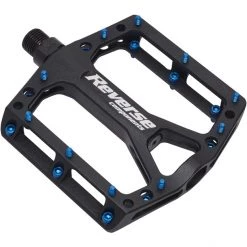Reverse Pédales BMX, Dirt & Freeride Black One Pédales, Noir/bleu