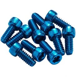 Reverse Accessoires Pédales Jeu De Picots De Pédale US Pour Escape Pro/Black One Steel, Bleu