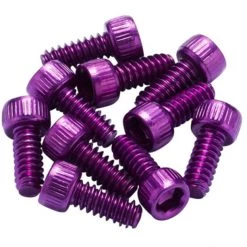 Reverse Accessoires Pédales Jeu De Picots De Pédale US Pour Escape Pro/Black One Alu, Violet