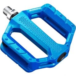 Shimano Pédales Trekking & Ville PD-EF202 Pédales Plates, Bleu
