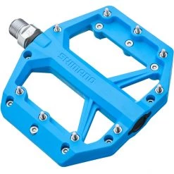 Shimano Pédales VTT PD-GR400 Pédales, Bleu