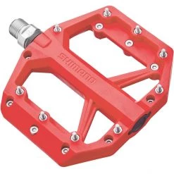 Shimano Pédales VTT PD-GR400 Pédales, Rouge