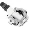 Shimano Pédales Vélo De Route PD-M520 Pédales SPD, Blanc