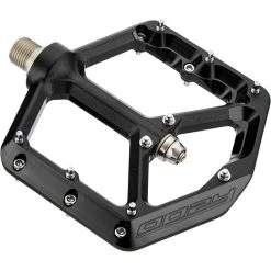 Spank Pédales VTT Oozy Reboot Pédales Plates, Noir