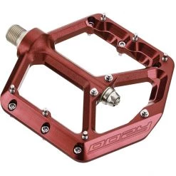 Spank Pédales VTT Oozy Reboot Pédales Plates, Rouge