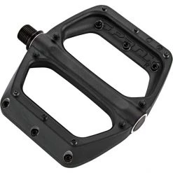 Spank Pédales BMX, Dirt & Freeride Spoon DC Pédales Plates, Noir