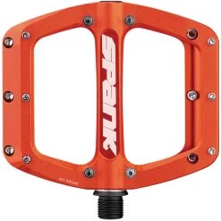 Spank Pédales VTT Spoon Reboot Pédales Plates, Orange