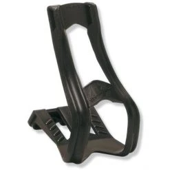 Zefal Accessoires Pédales Christophe 43 Crochet De Pédale Plastique L 1 Paire, Noir