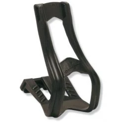 Zefal Accessoires Pédales Christophe 43 Crochet De Pédale Plastique M 1 Paire, Noir